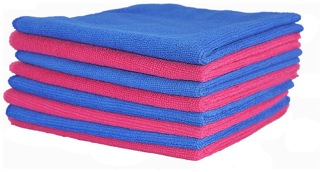 

VRT Microfiber Cloth used for Cleaning and Dusting - Kitchen Washroom Cars and Bikes - Pack of 8