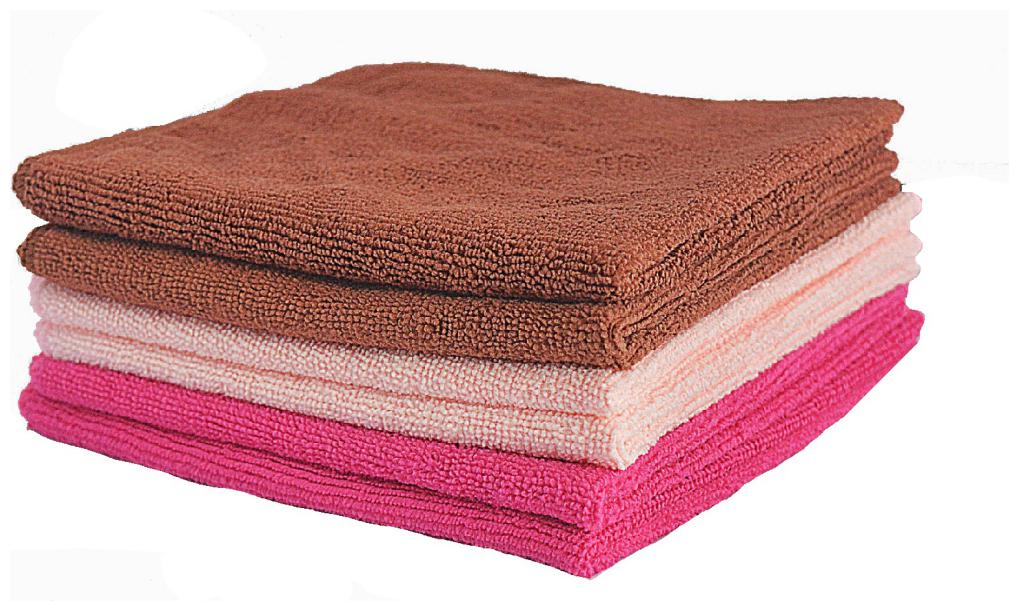 

VRT Microfiber Cloth used for Cleaning and Dusting - Kitchen Washroom Cars and Bikes - Pack of 6