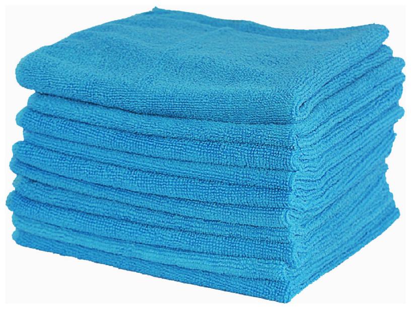 

VRT Microfiber Cloth used for Cleaning Dusting and Polishing - Kitchen Washroom Cars and Bikes - Pack of 10