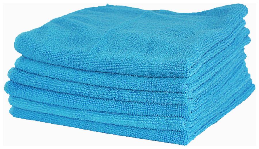 

VRT Microfiber Cloth used for Cleaning Dusting and Polishing - Kitchen Washroom Cars and Bikes - Pack of 6