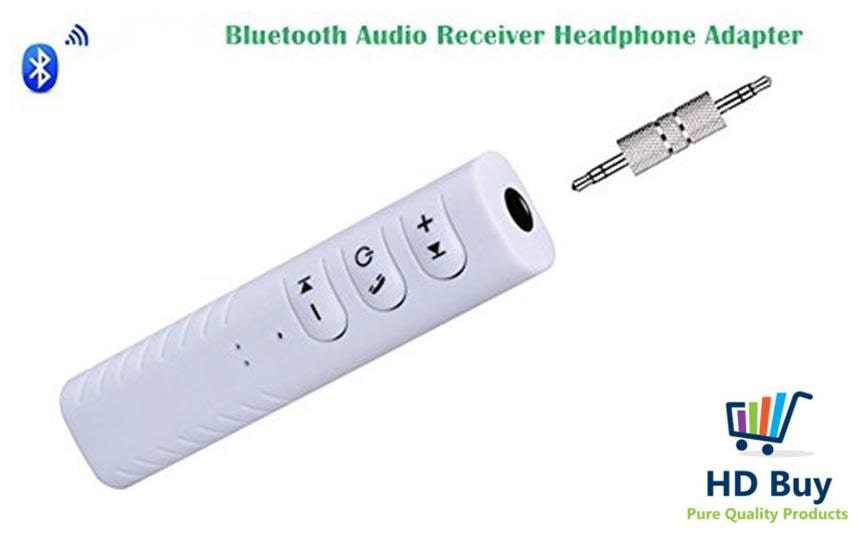 

Wireless 3 5mm Car Bluetooth Music Receiver Adapter with MIC Stereo Output for Music Streaming System Equipment Home Appliances