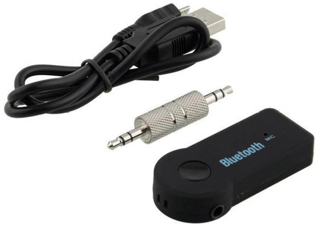 

Wireless Car Bluetooth Device with 3 5mm Aux Audio Connector Audio Receiver JHPB-8