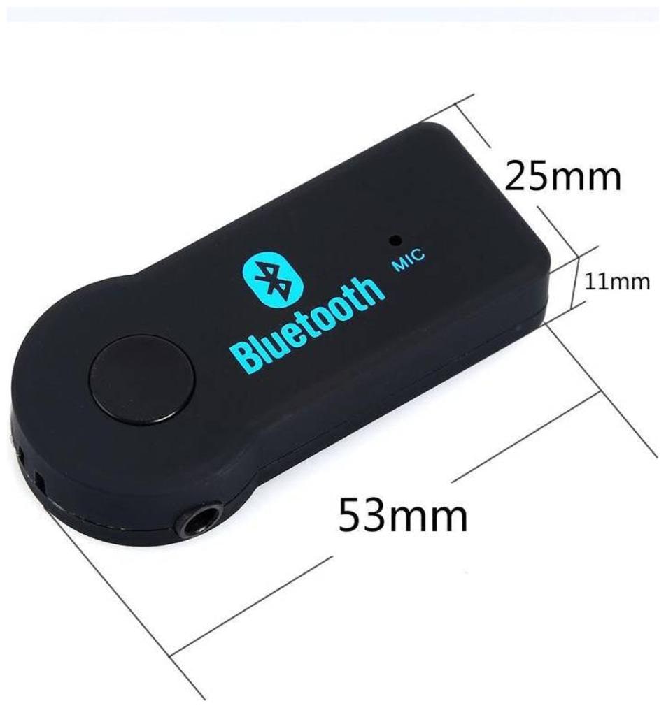

Wireless Car Bluetooth Device with 3 5mm Aux Audio Connector Audio Receiver JHPB-15