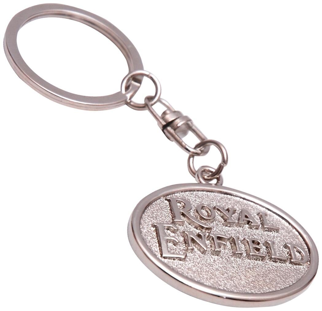 

Zeroza Royal Enfield Full Metal RE18 Key Chain (Silver)