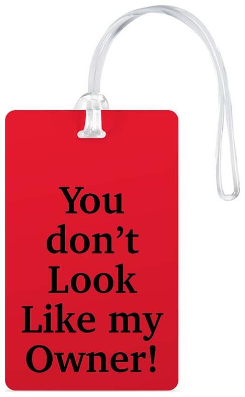 

100yellow Luggage Tags- Printed High Quality Gloss Finish PVC Travel Bag Tag with Silicon Strap- Ideal For Travel