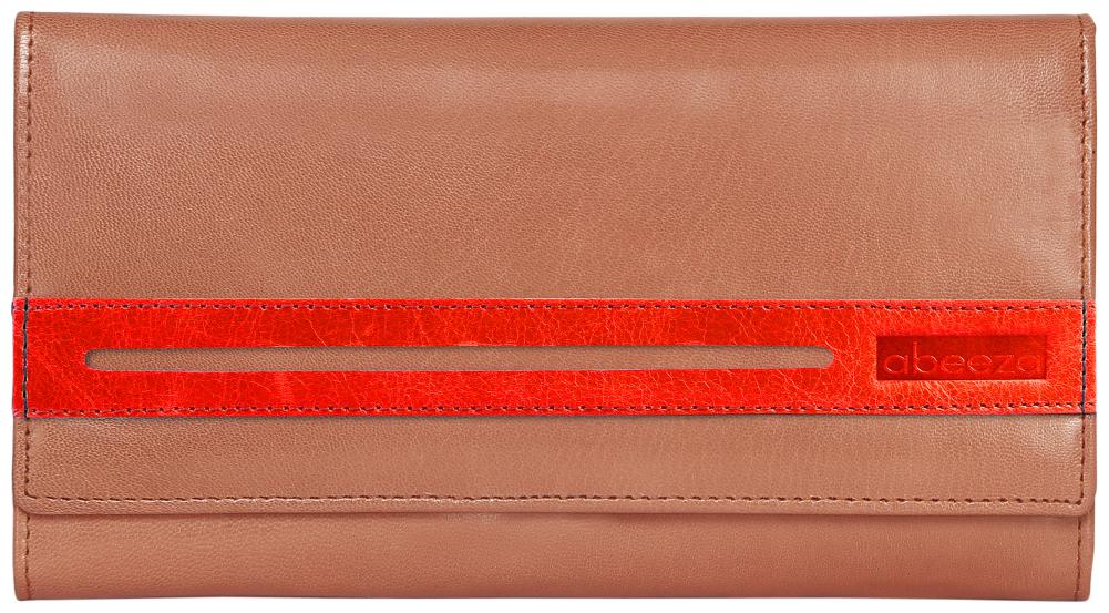 

ABEEZA Women Pink Leather Clutch