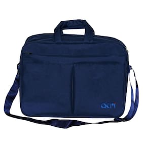 Acm Executive Office Padded Laptop Bag for Hp Pavilion X360 11-N109tu 11.6" Laptop Blue