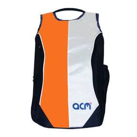 Acm Premium Laptop Backpack Padded Bag for Hp Pavilion X360 11-N109tu 11.6" Laptop Orange