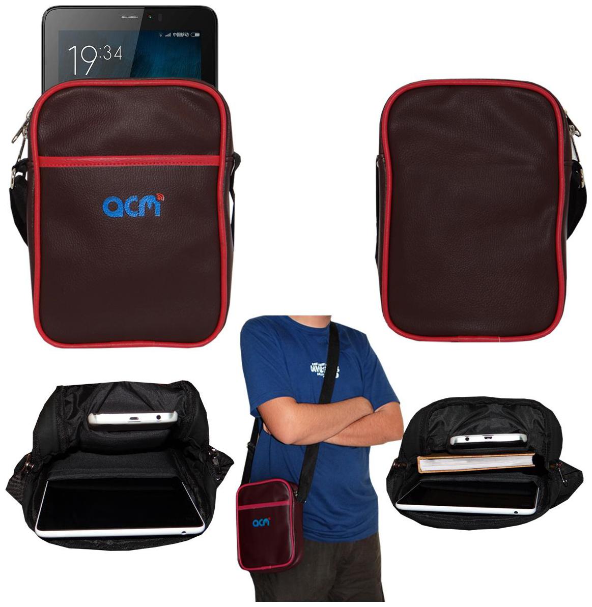 

Acm Premium Soft Padded Shoulder Sling Bag for Micromax Canvas Tab 701 Carrying Case