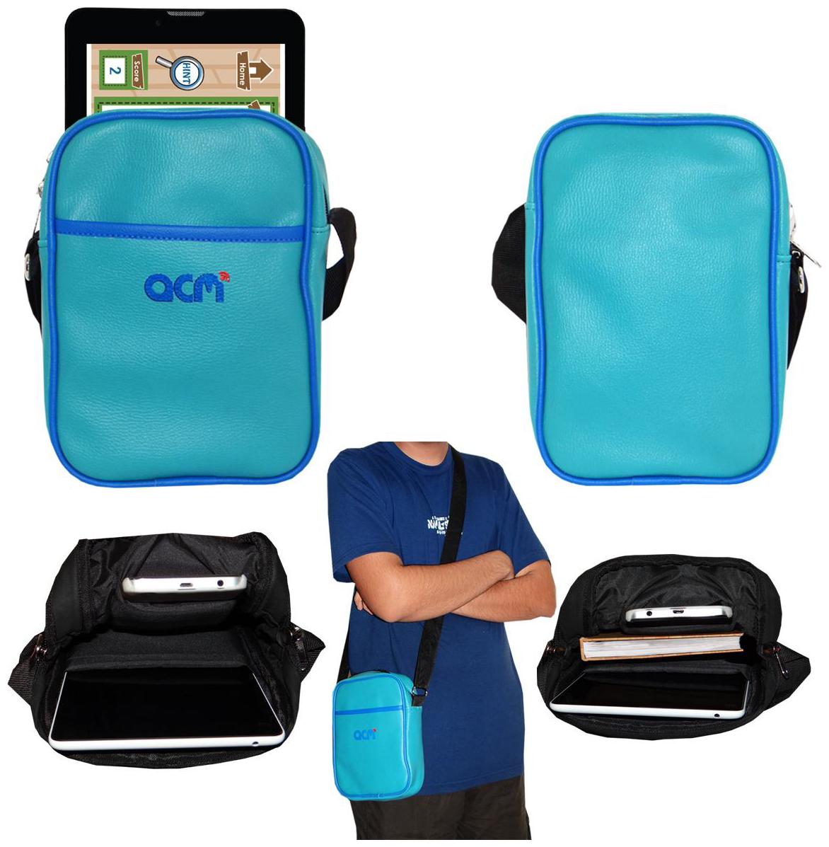 

Acm Premium Soft Padded Shoulder Sling Bag for Datawind Vidyatab Punjabi Carrying Case