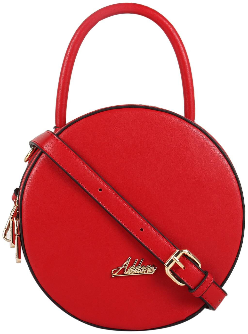 

Addons Red PU Solid Sling Bag