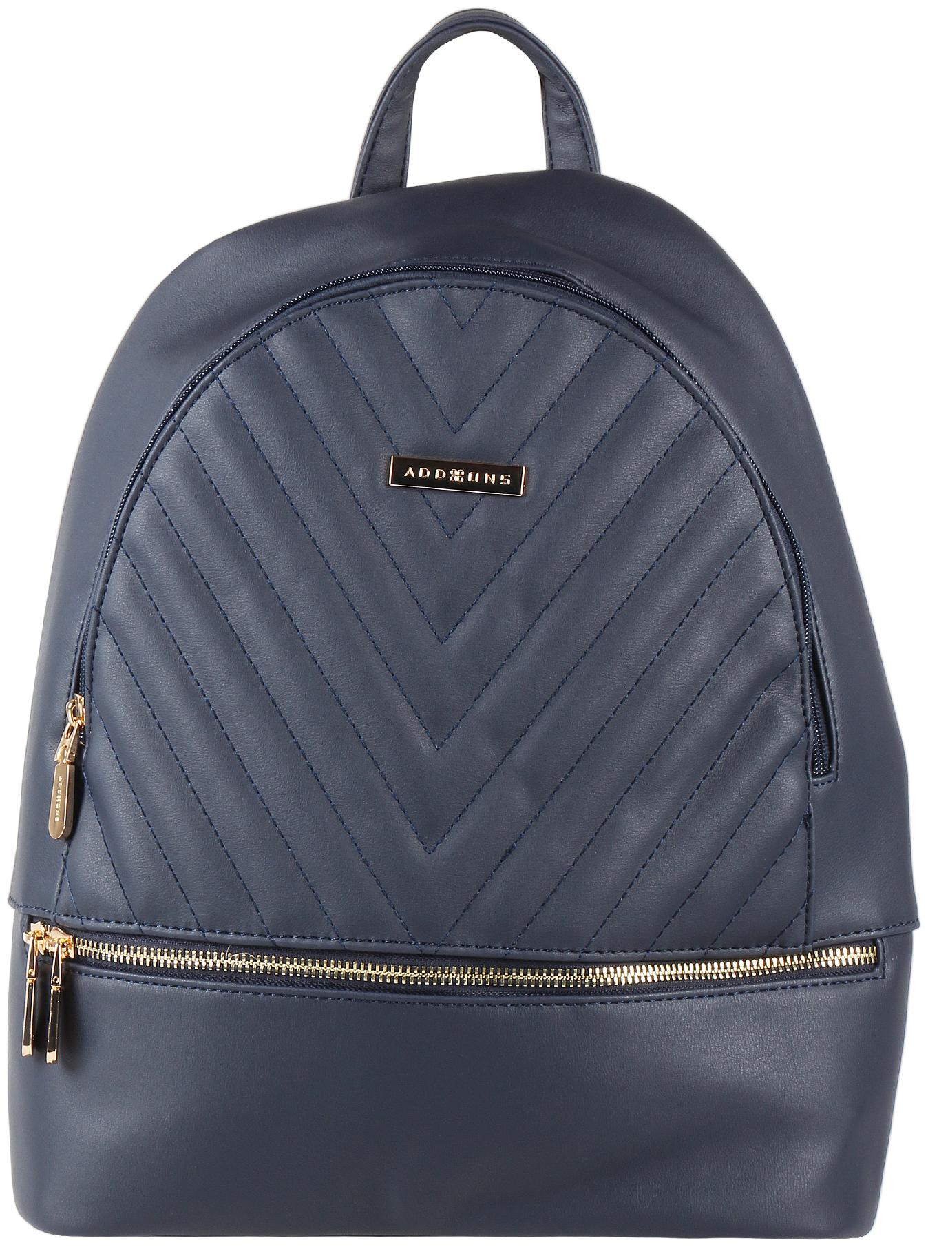 

Addons Blue PU Backpack