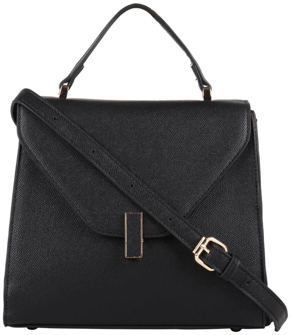 

Addons Black PU Satchel - BAG-STCHL-034