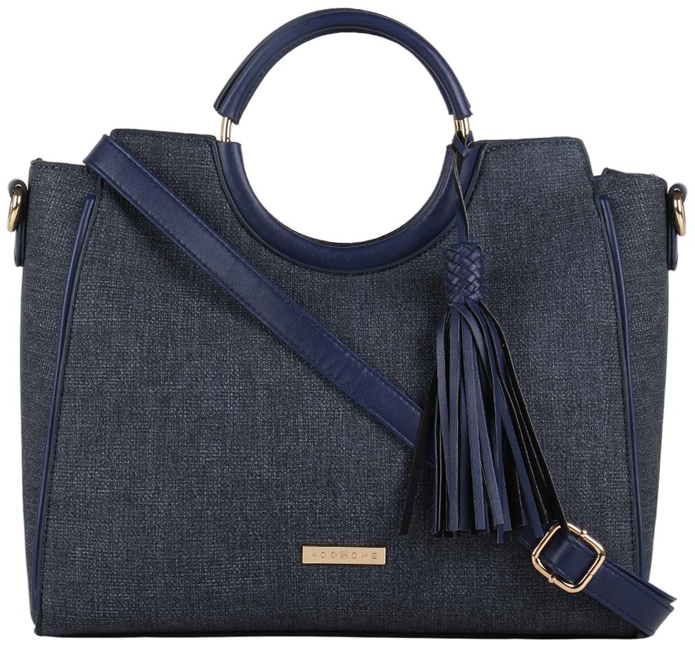 

Addons Blue PU Shoulder Bag - BAG-TOT-178