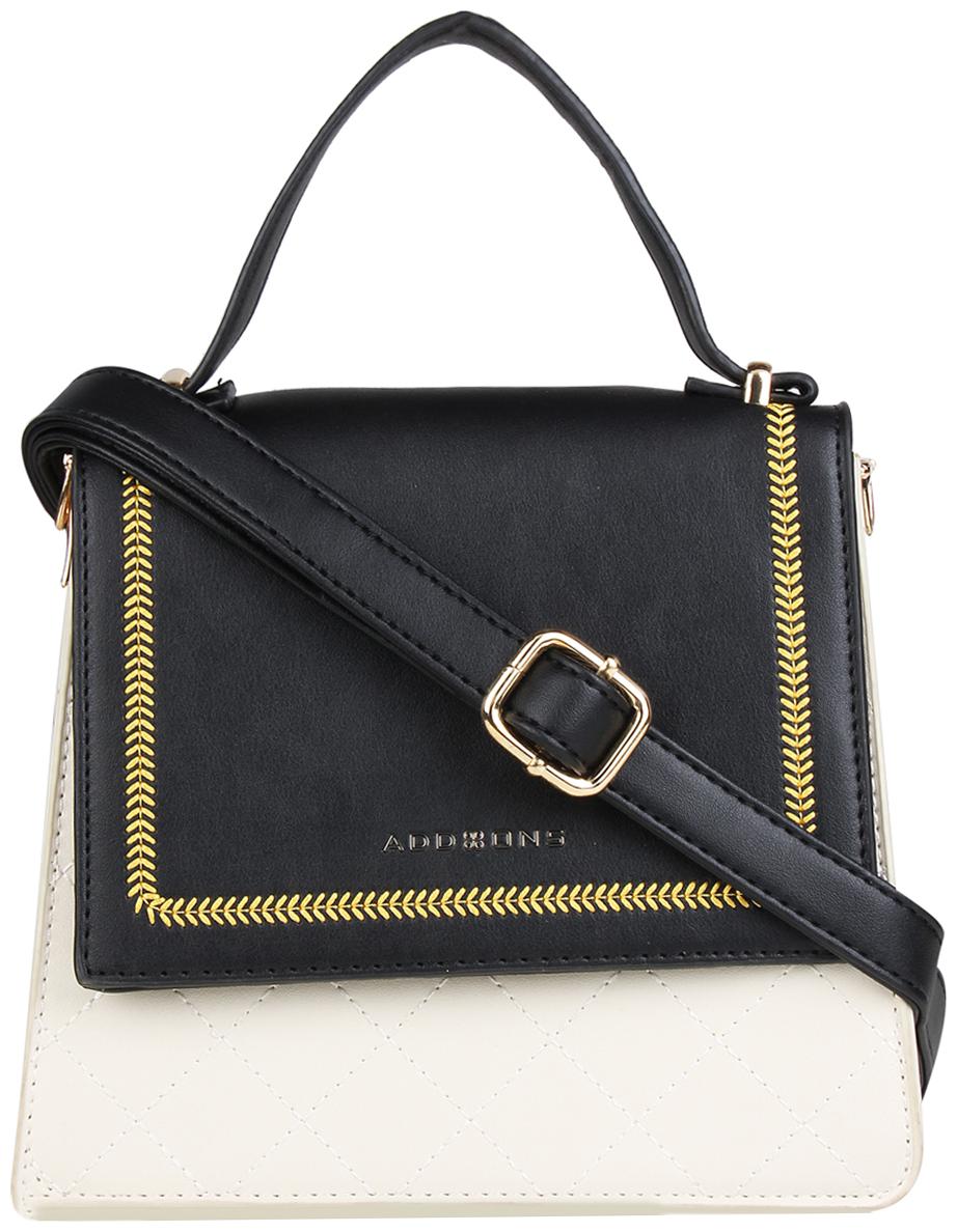 

Addons Black PU Satchel