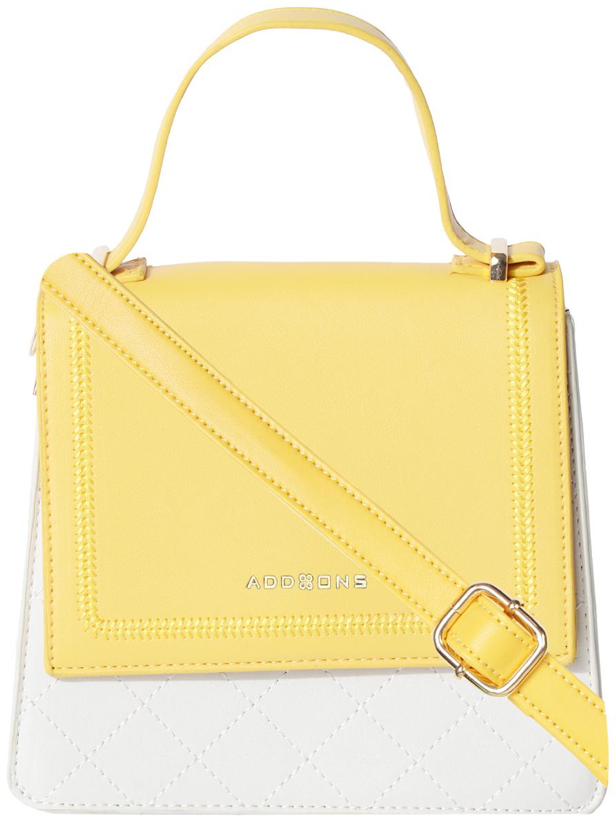 

Addons Yellow PU Satchel