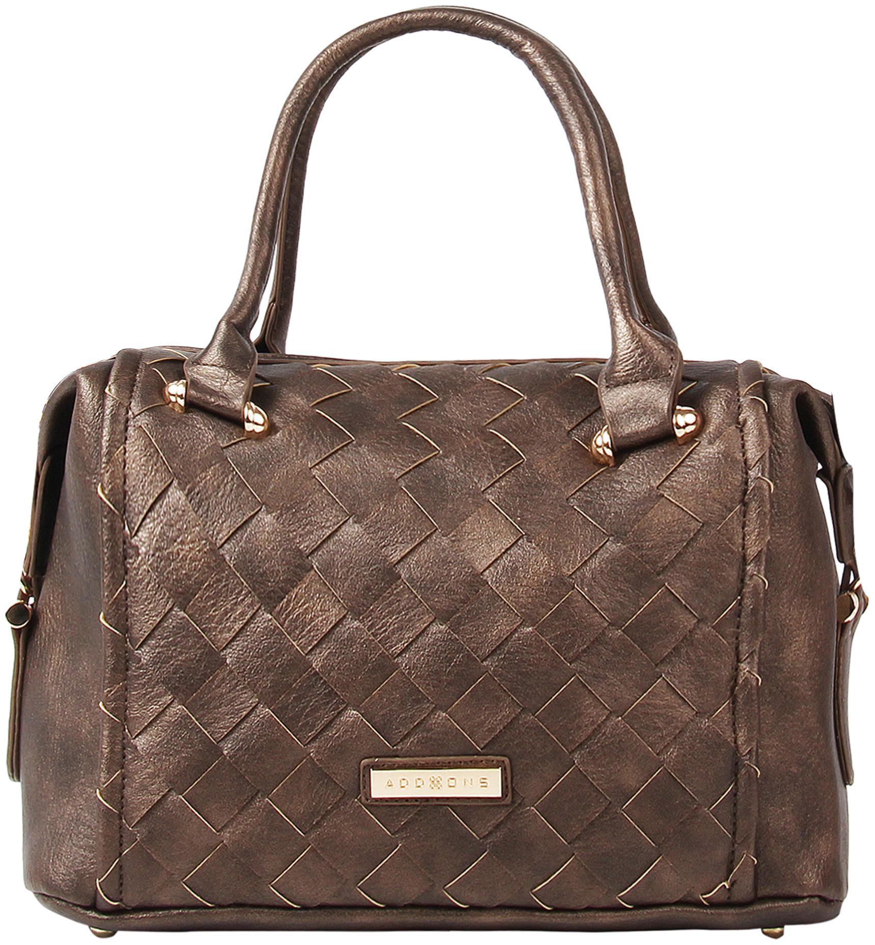 

Addons Brown PU Shoulder Bag