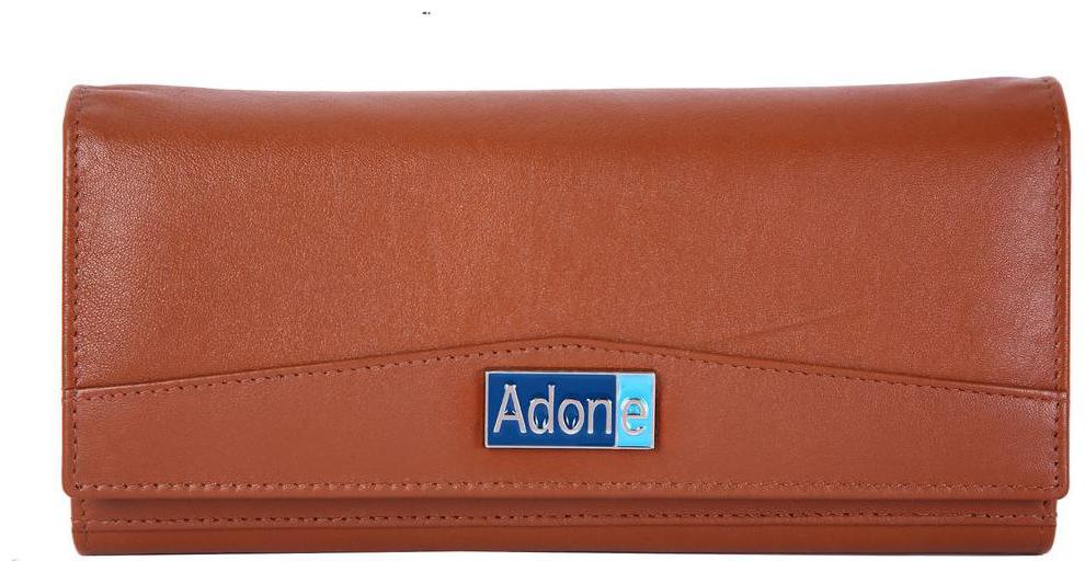 

Adone Women Brown Leather Wallet