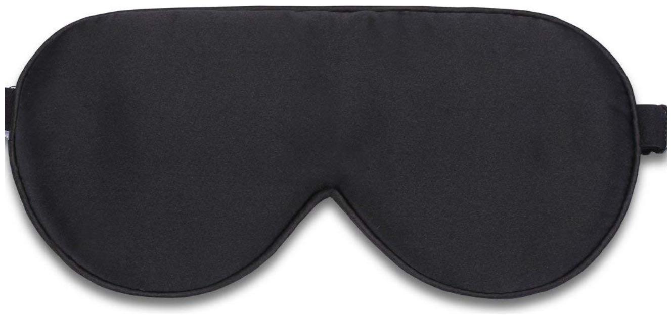 

Alaska Bear Silk Sleep Eye Mask Blindfold Natural Soft Travel Cover Relax Shade