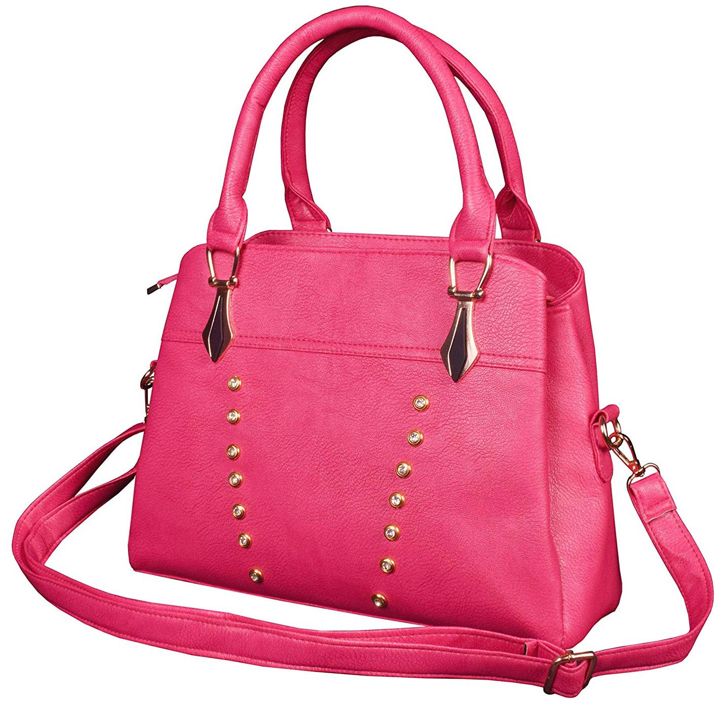 

All Day 365 Pink PU Shoulder Bag