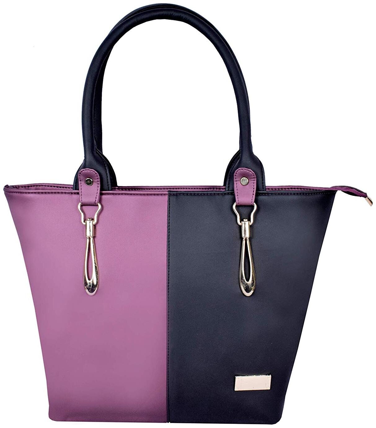

All Day 365 Black Purple PU Shoulder Bag