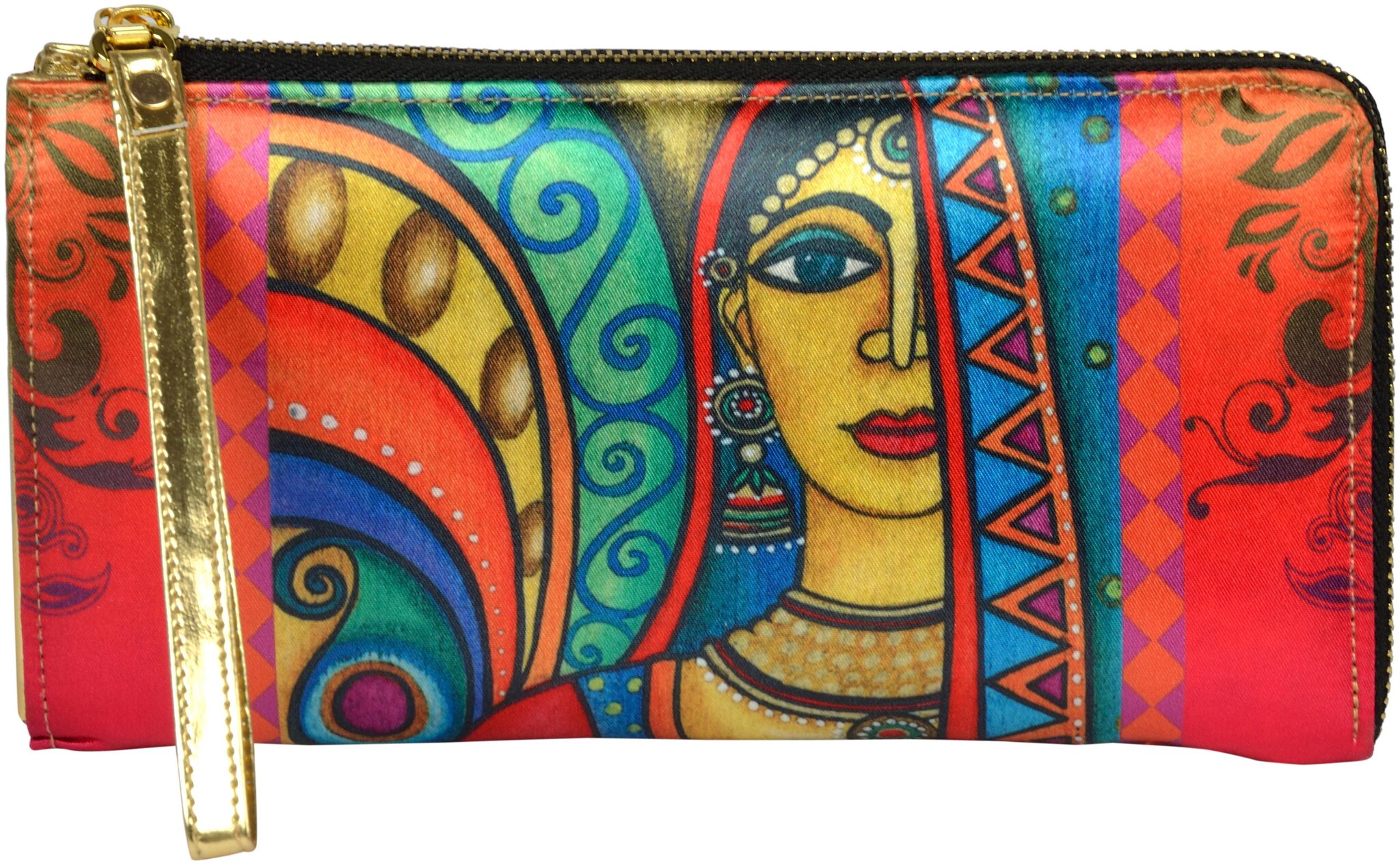 

ALL THINGS SUNDAR Women Multi Satin Wallet