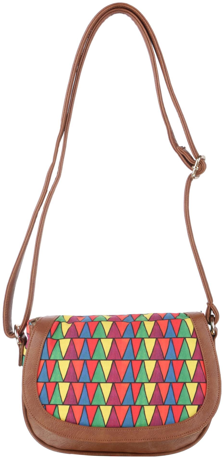 

ALL THINGS SUNDAR Multi Cotton Printed Sling Bag