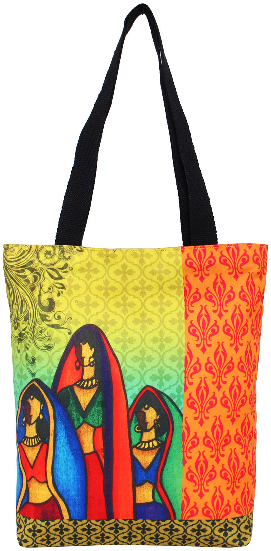 

ALL THINGS SUNDAR Multi Canvas Shoulder Bag - 150-08
