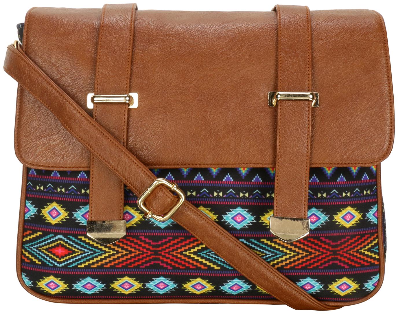 

ALL THINGS SUNDAR Multi Cotton Printed Sling Bag