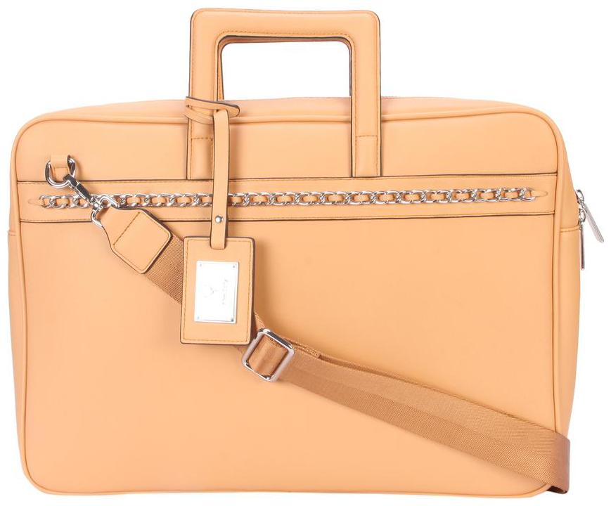 

Allen Solly Beige PU Handheld Bag