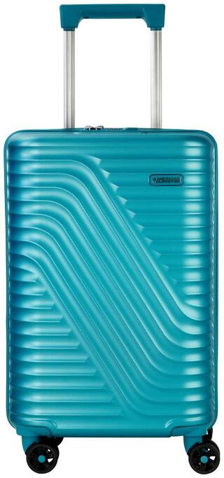 Buy American Tourister Cabin Size Hard Luggage Bag Blue 8