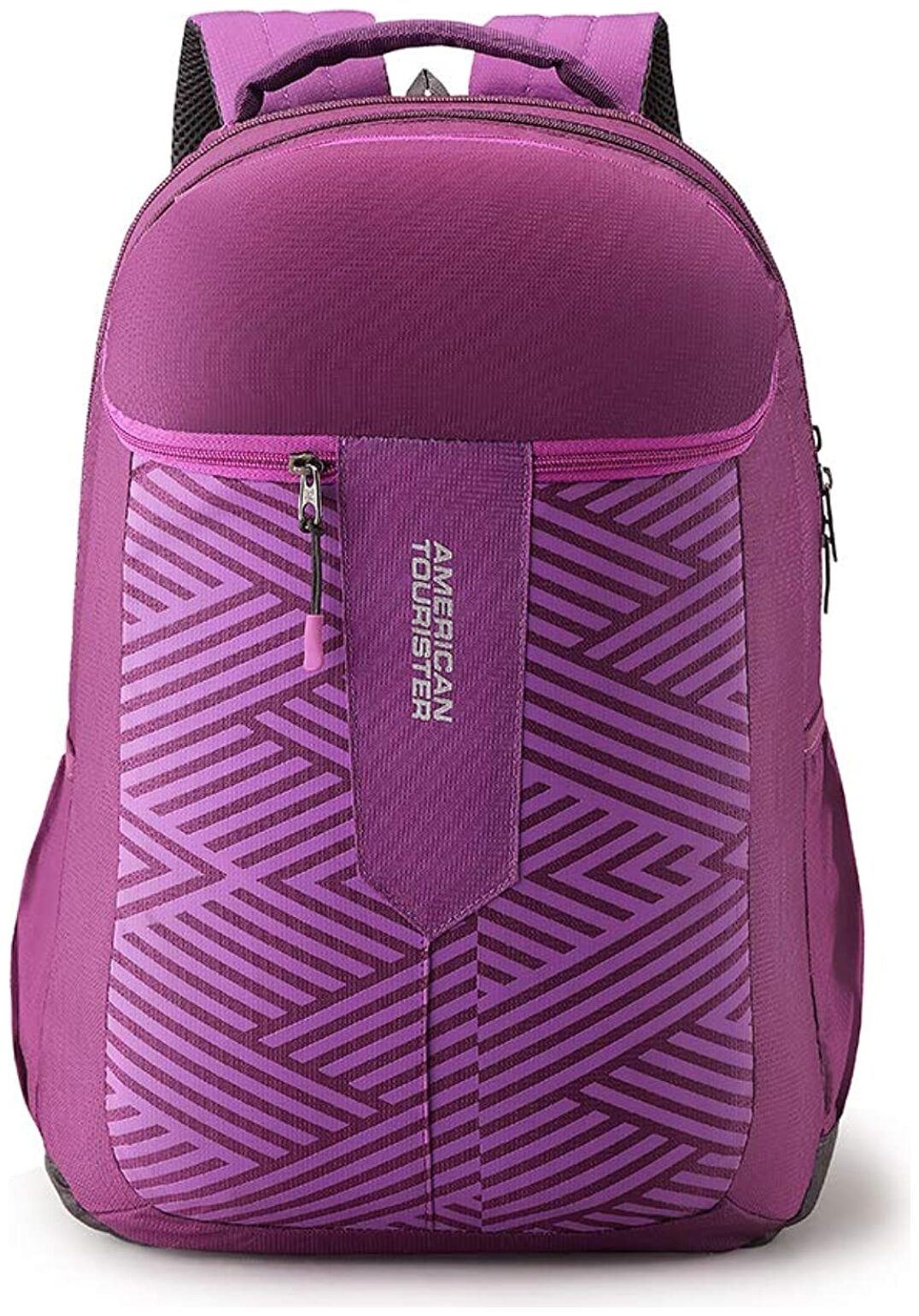 

American Tourister Purple Polyester Backpack