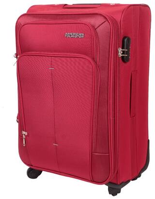 Buy American Tourister Cabin Size Soft Luggage Bag Red 4
