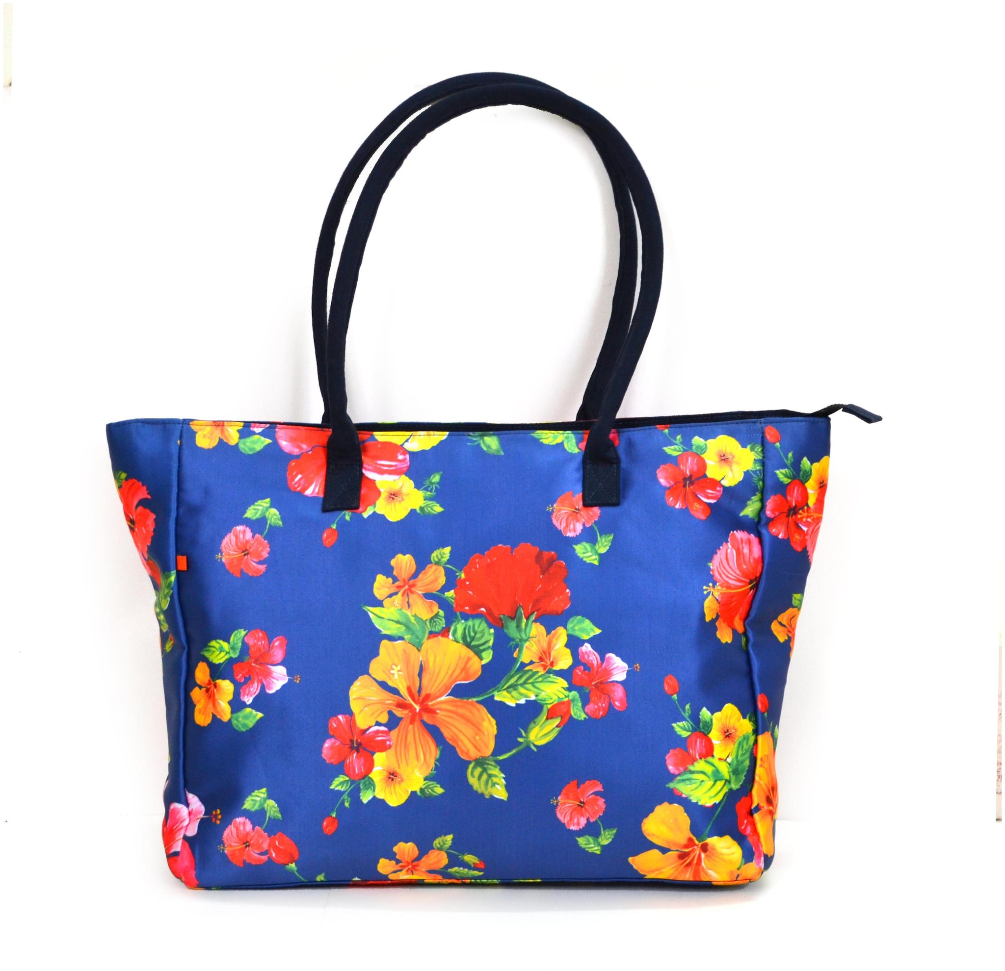 

ANARTLINE Blue Polyester Handheld Bag