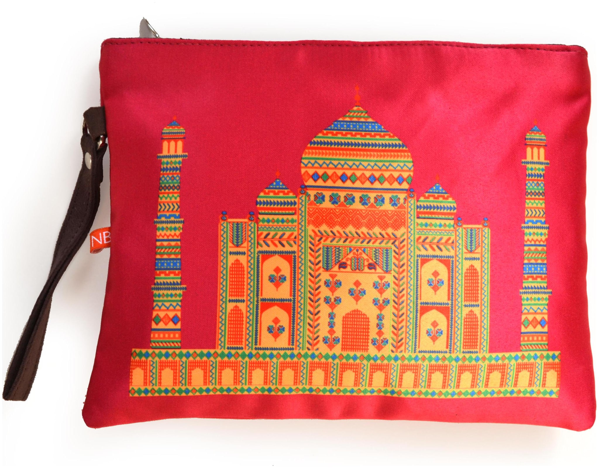 

ANARTLINE Women Pink Polyester Clutch