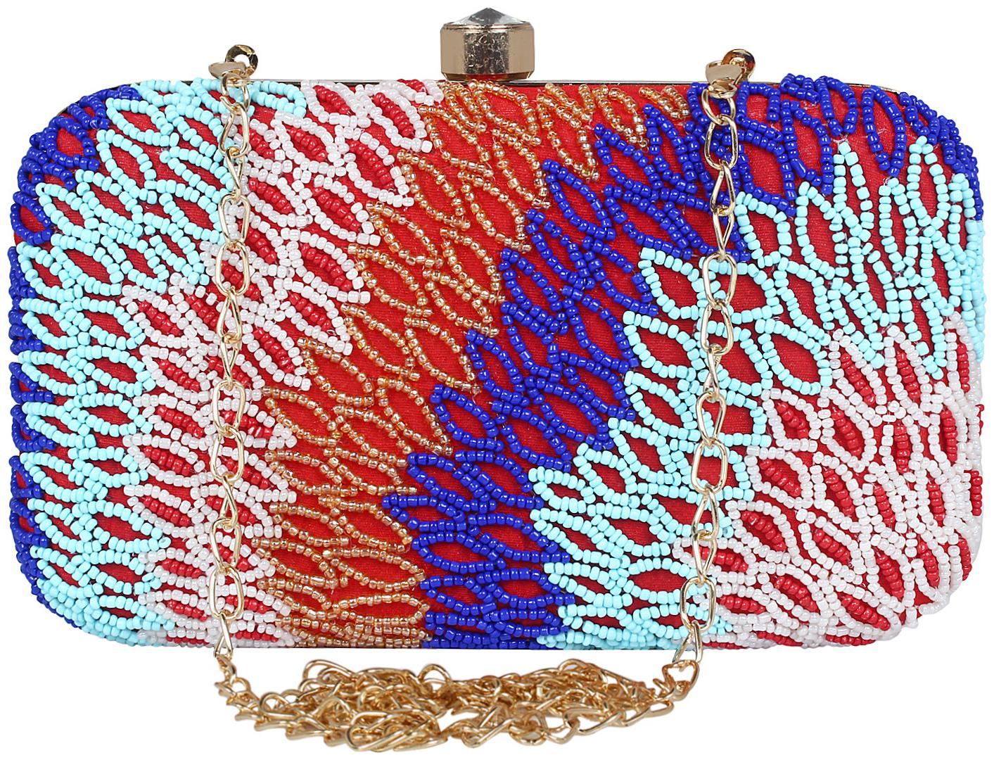 

Anekaant Women Multi Fabric Clutch