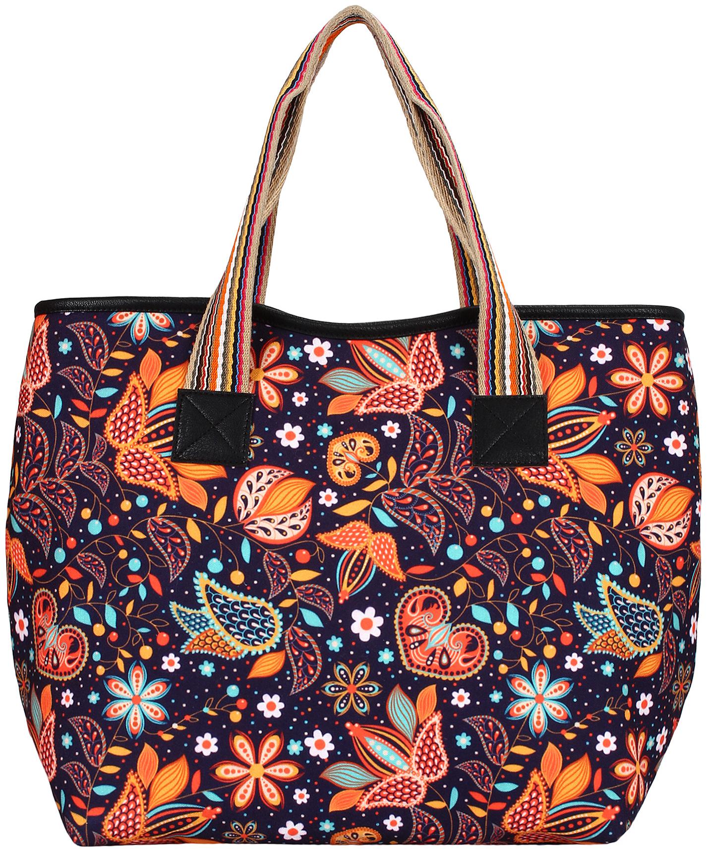 

Anekaant Women Printed Canvas - Tote Bag Multi