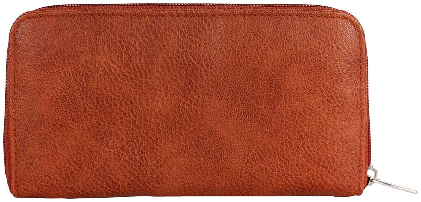 

Anekaant Women Maroon PU Wallet