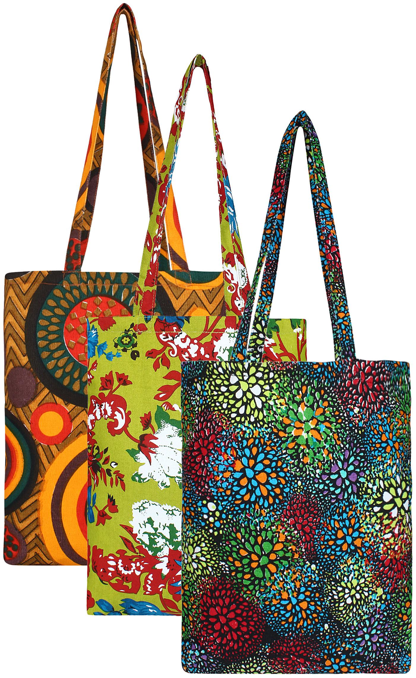 

Anekaant Women Printed Canvas - Tote Bag Multi