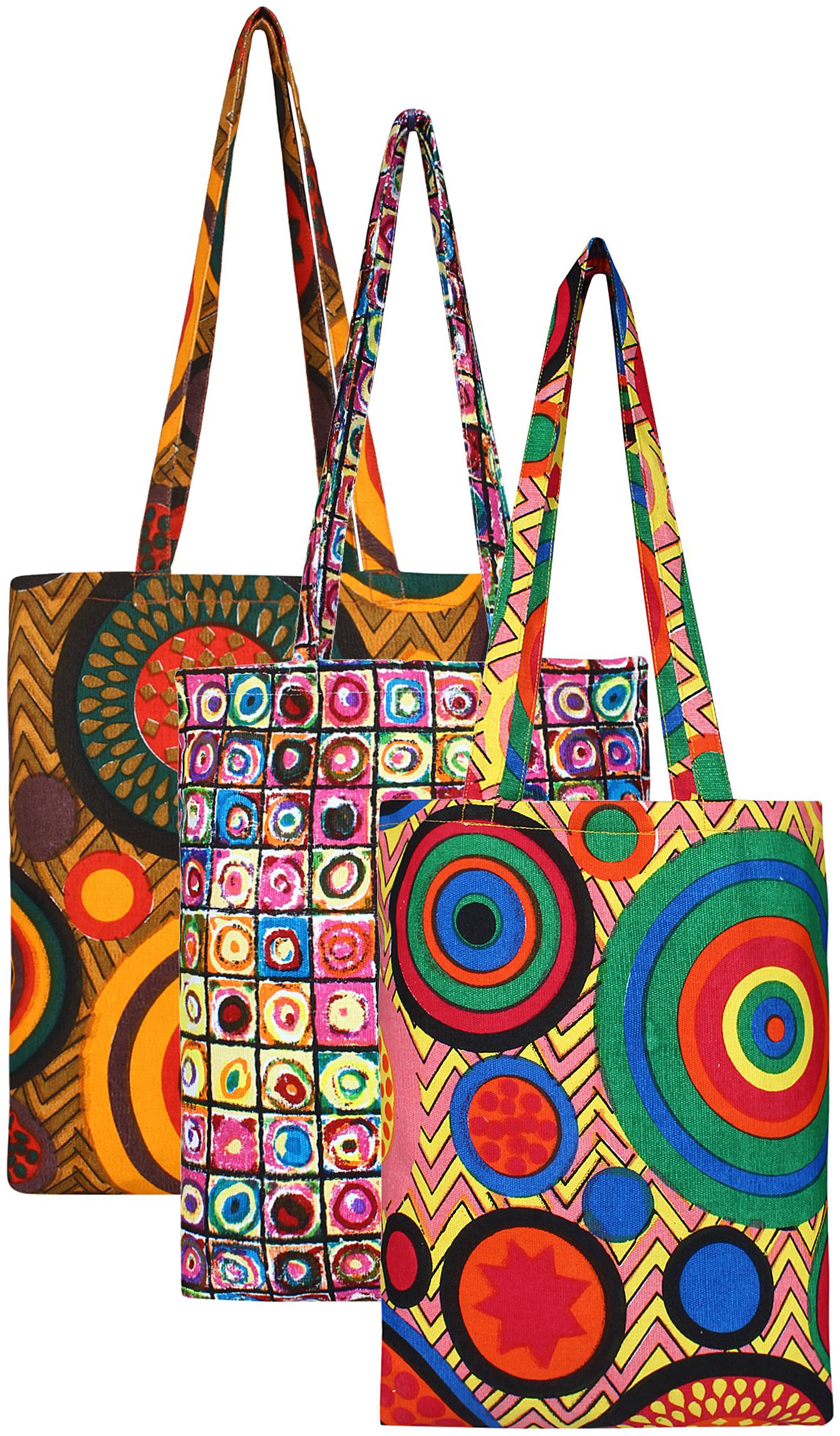 

Anekaant Women Printed Canvas - Tote Bag Multi