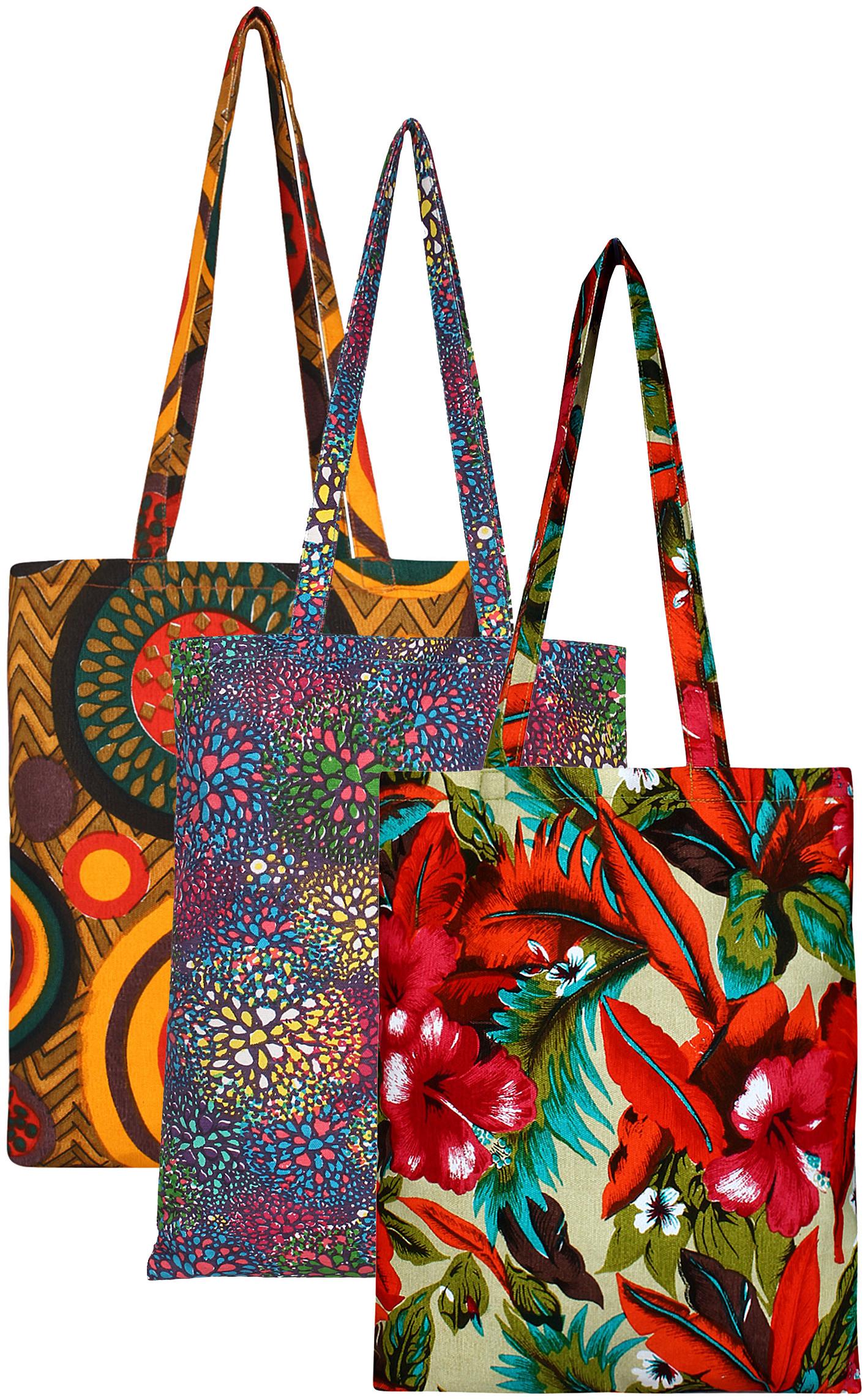 

Anekaant Women Printed Canvas - Tote Bag Multi