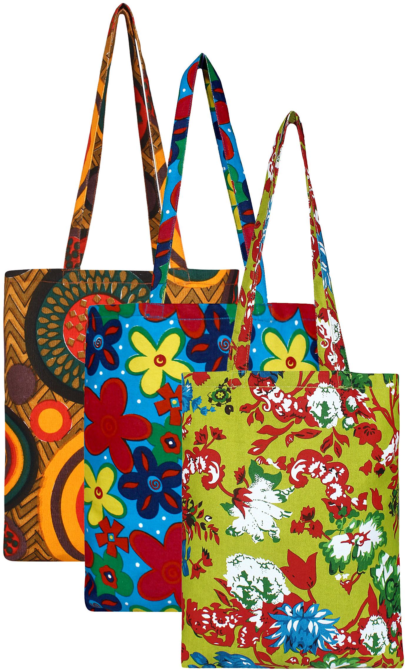 

Anekaant Women Printed Canvas - Tote Bag Multi