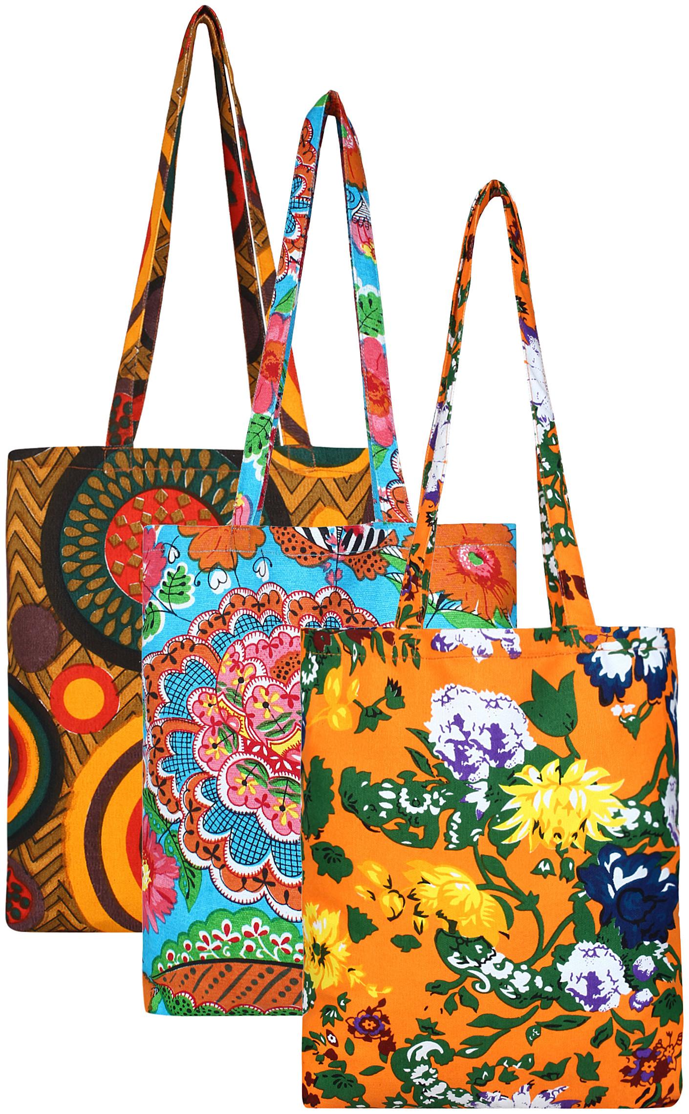 

Anekaant Women Printed Canvas - Tote Bag Multi