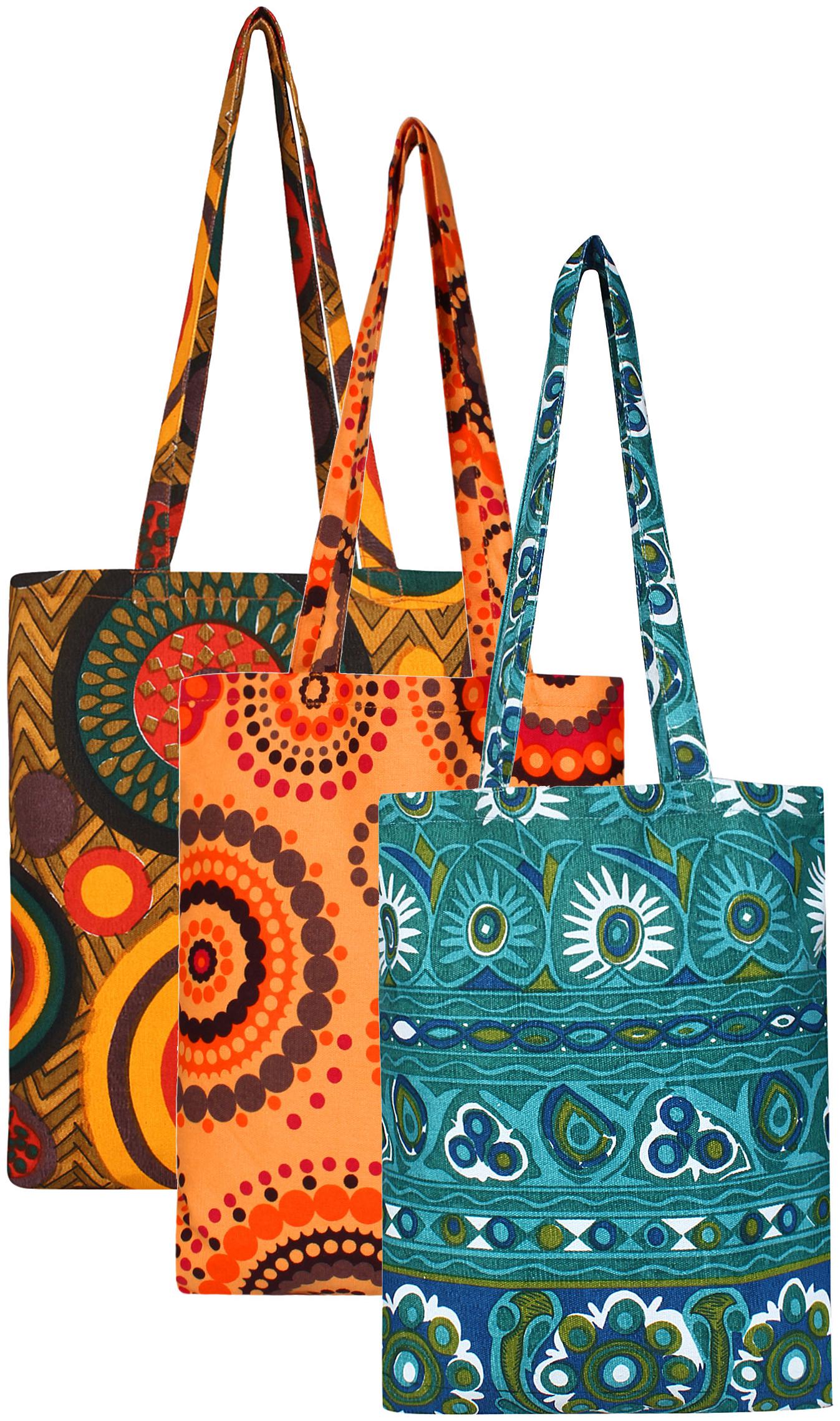 

Anekaant Women Printed Canvas - Tote Bag Multi