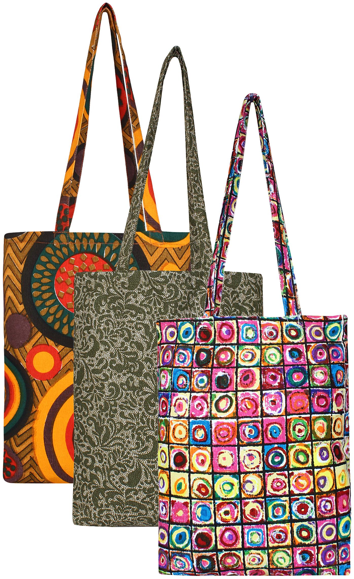 

Anekaant Women Printed Canvas - Tote Bag Multi