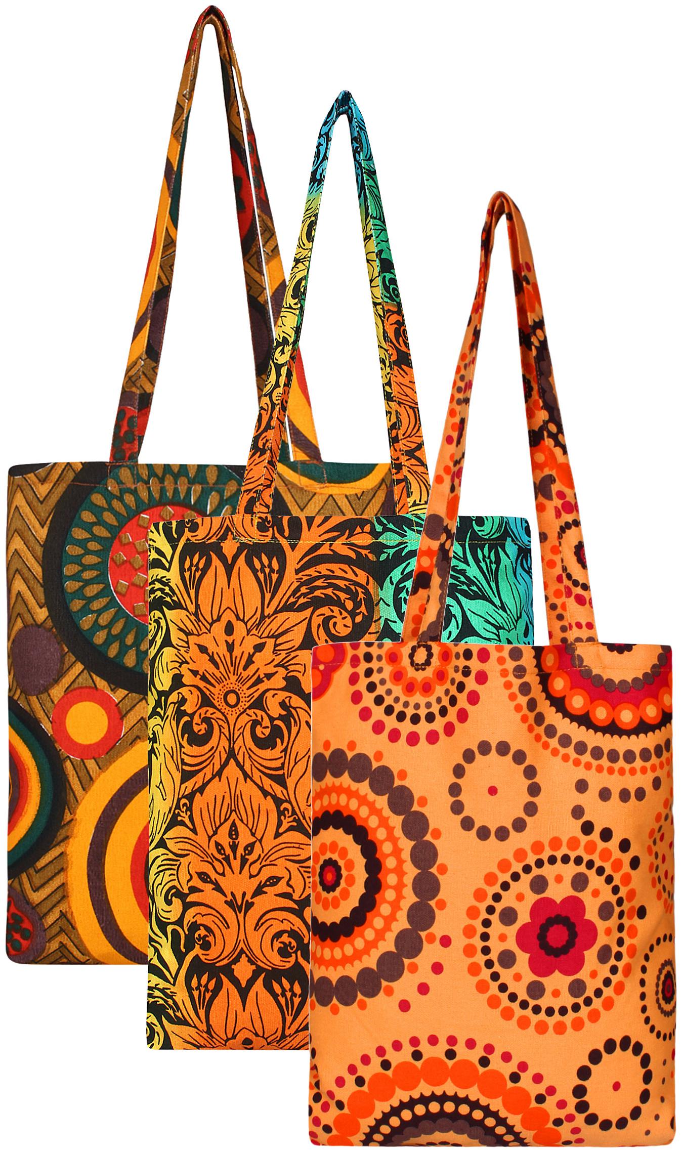 

Anekaant Women Printed Canvas - Tote Bag Multi