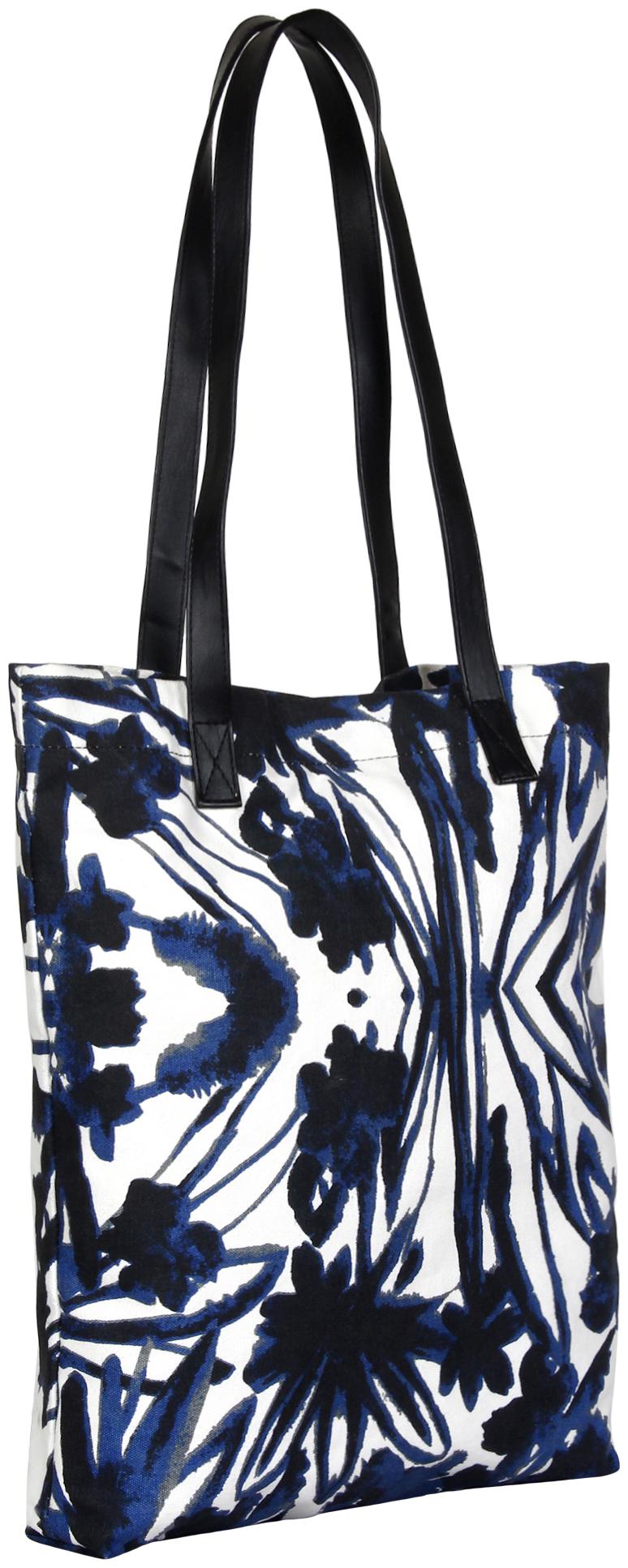 

Anekaant Women Printed Canvas - Tote Bag Blue