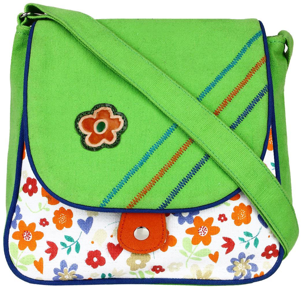 

Anekaant Multi Canvas Solid Sling Bag