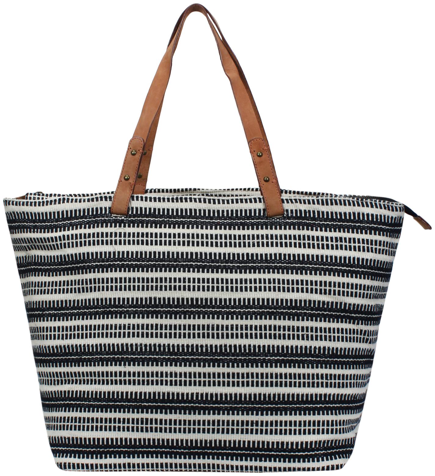 

Anekaant Black Fabric Shoulder Bag