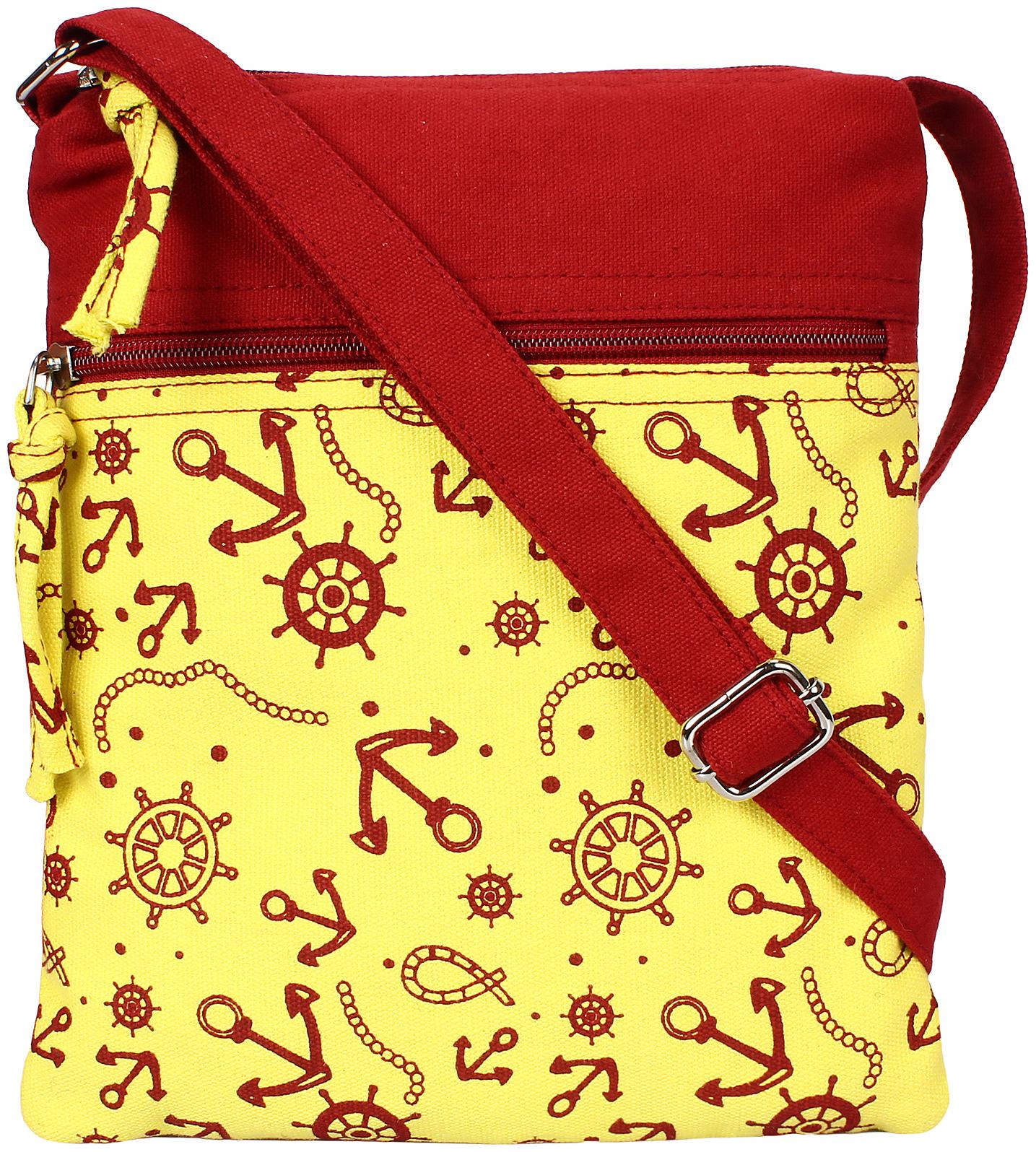 

Anekaant Multi Canvas Printed Sling Bag